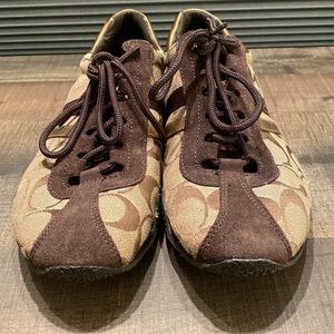Brown Logo Katelyn Sneakers